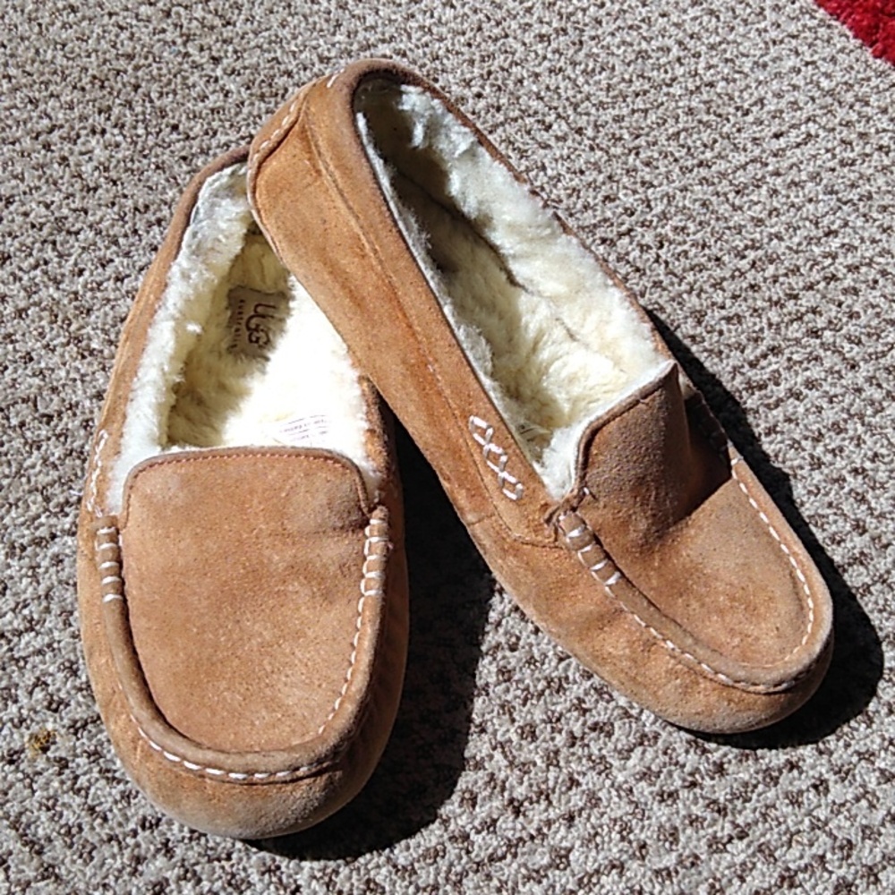 UGG Ansley Style Slippers in Chestnut, Women's Sz 7